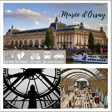 With Amazing View Of With Private Parking Apartamento Paris