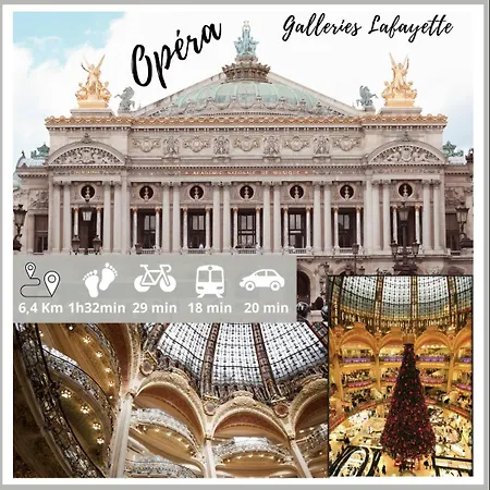 Apartamento With Amazing View Of With Private Parking Paris